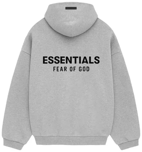 Gray Essentials Hoodie