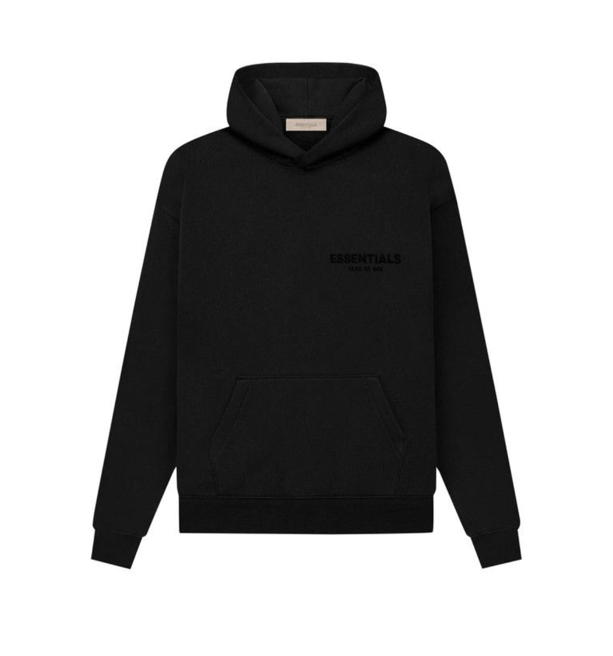 Black Essentials Hoodie